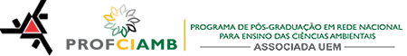 Programa de Pós-Graduação em Rede Nacional para Ensino das Ciências Ambientais Programa de Pós-Graduação em Rede Nacional para Ensino das Ciências Ambientais